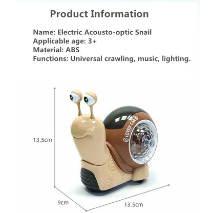 Engaging baby activity toy with musical snail and crab design, ideal for infant gift & play