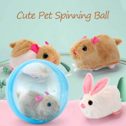 Hamster Ball Toy with rolling motion, perfect interactive activity toy for pets and babies.