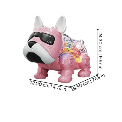RoboPup robot toy with musical features and walking action, an engaging sensory learning experience for kids.