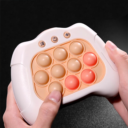 Interactive sensory pop game for kids and families, a colorful educational fidget toy for stress relief and development