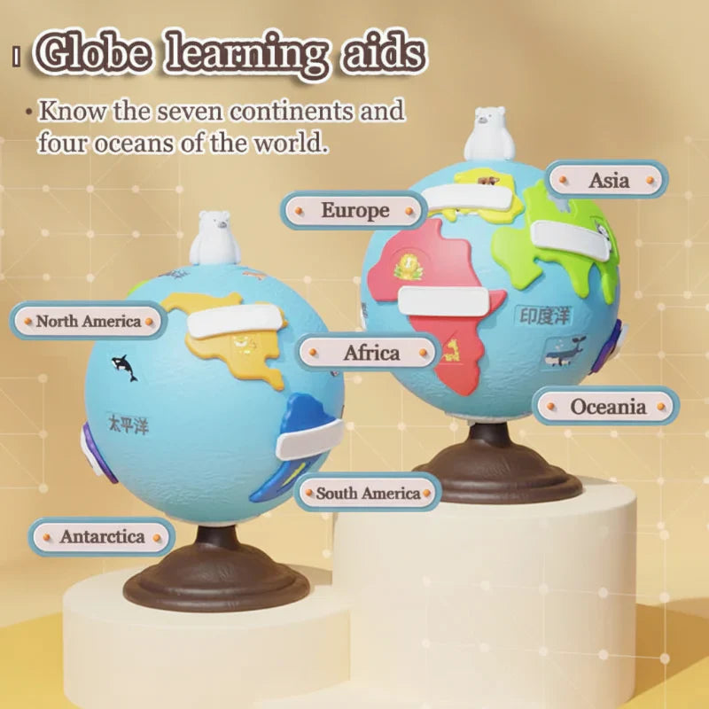 Unisex SmartWorld globe, a musical and educational toy designed for early learning