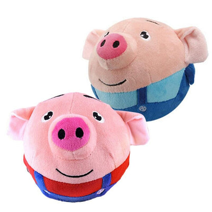 Kids' interactive talking pig stuffed animal, soft, bouncy, and promotes imaginative play