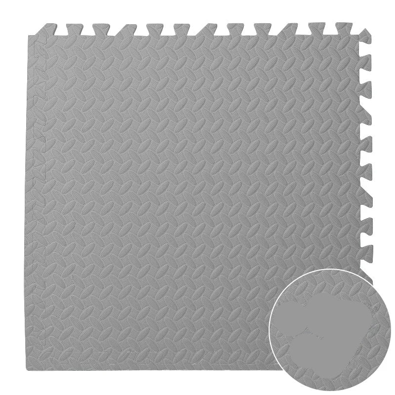 Multi-functional interlocking foam puzzle mat providing safe, soft flooring for infants