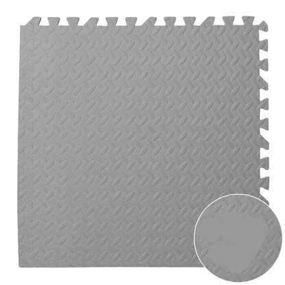 Multi-functional interlocking foam puzzle mat providing safe, soft flooring for infants
