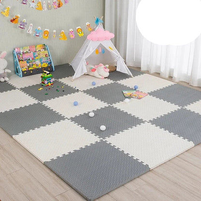 Portable interlocking foam puzzle mat, easy to disassemble and store for baby play