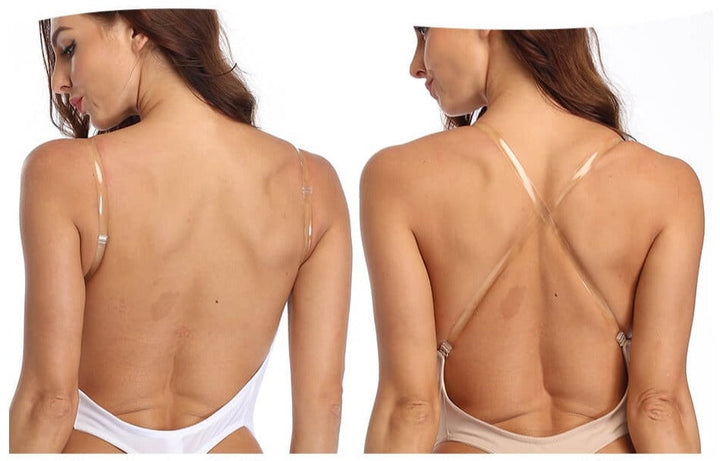 Women's invisible shapewear bodysuit with open back, ideal for smooth, comfortable contouring.