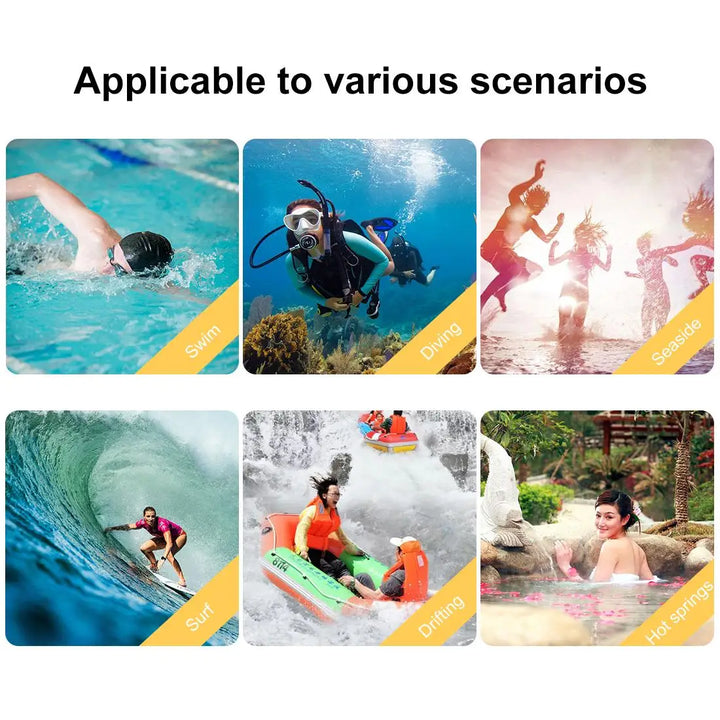 AquaShield iPhone waterproof diving case; 40m/130ft depth, touch control; essential tech for underwater adventures.