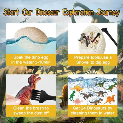 Paleontology-themed kids' toy: a jumbo dig egg kit, perfect for discovering surprise dinosaurs