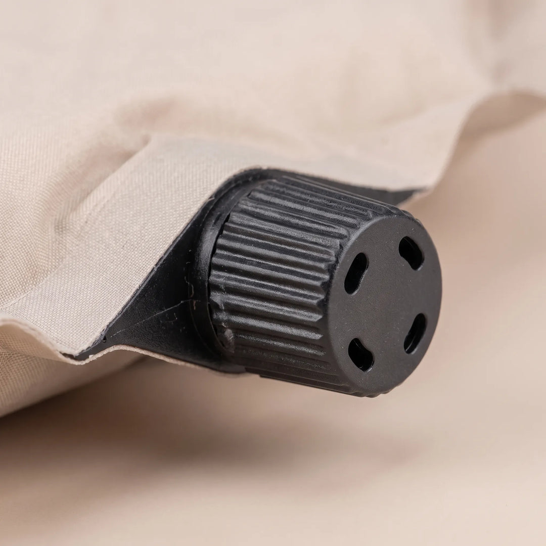 Durable self-inflating camping sleeping pad, designed for comfortable outdoor nights and easy setup.
