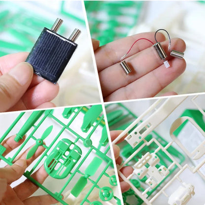 Educational STEM toy: a multi-model solar robot kit, perfect for kids' creative play.