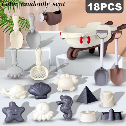 High-quality outdoor sand & beach toy playset, ideal for kids' summer fun and creative development.