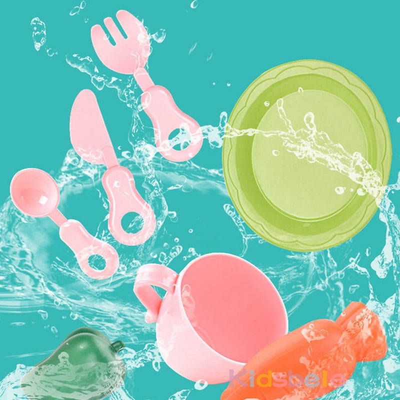 Educational water toy: kids' 2-in-1 play sink with fishing game, perfect for toddlers