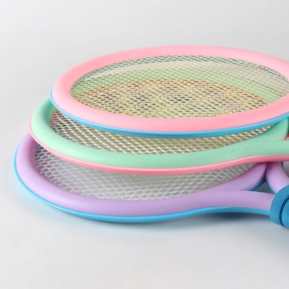 Children's 2-in-1 tennis and badminton racket set, designed for active and coordinated play