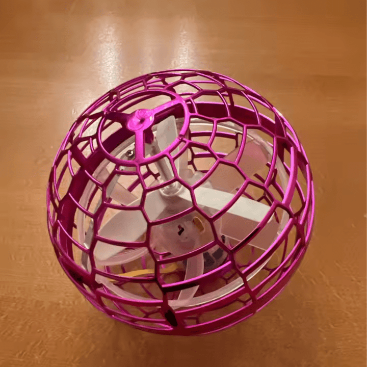 Interactive kids' orb toy with flashing LED lights, designed for thrilling indoor and outdoor aerial adventures.
