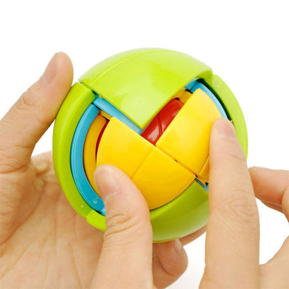 Vibrant educational game: Kids 3D Brain Teaser Puzzle Ball, perfect for young minds.