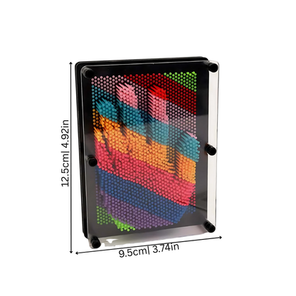 Developmental kids 3D Pin Art Toy, perfect for creative expression and sensory exploration, great gift idea.