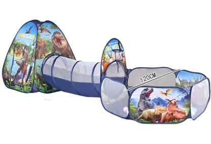 Playful design of the kids adventure tent, featuring stars and moon, ideal for indoor/outdoor fun.