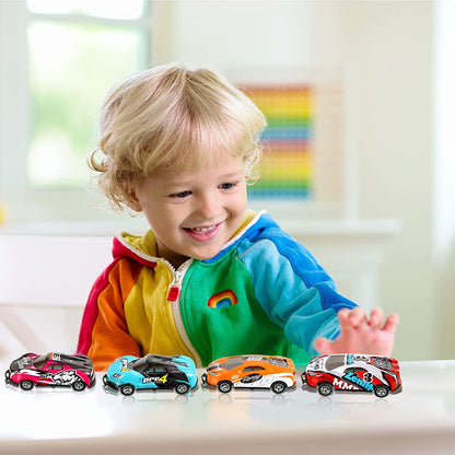 Stunt Toy Car for kids, performing a dynamic flip, an exciting action toy gift