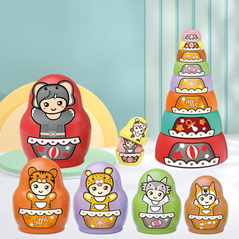 Kids' Animal Stacking Cups