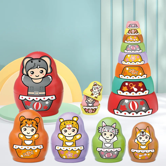 Kids' Animal Stacking Cups