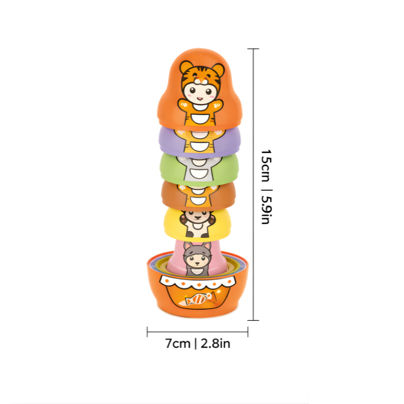 Kids' Animal Stacking Cups