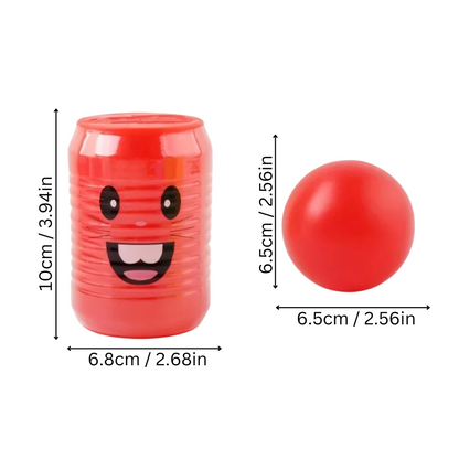 Educational animal-themed target toss game for kids, featuring vibrant cans, ideal for family game night and active play