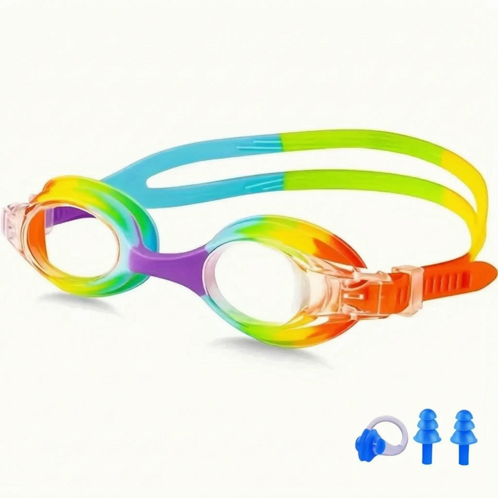 Ensure clear underwater vision for kids with these anti-fog swim goggles; ideal for children's swimming & pool activities.