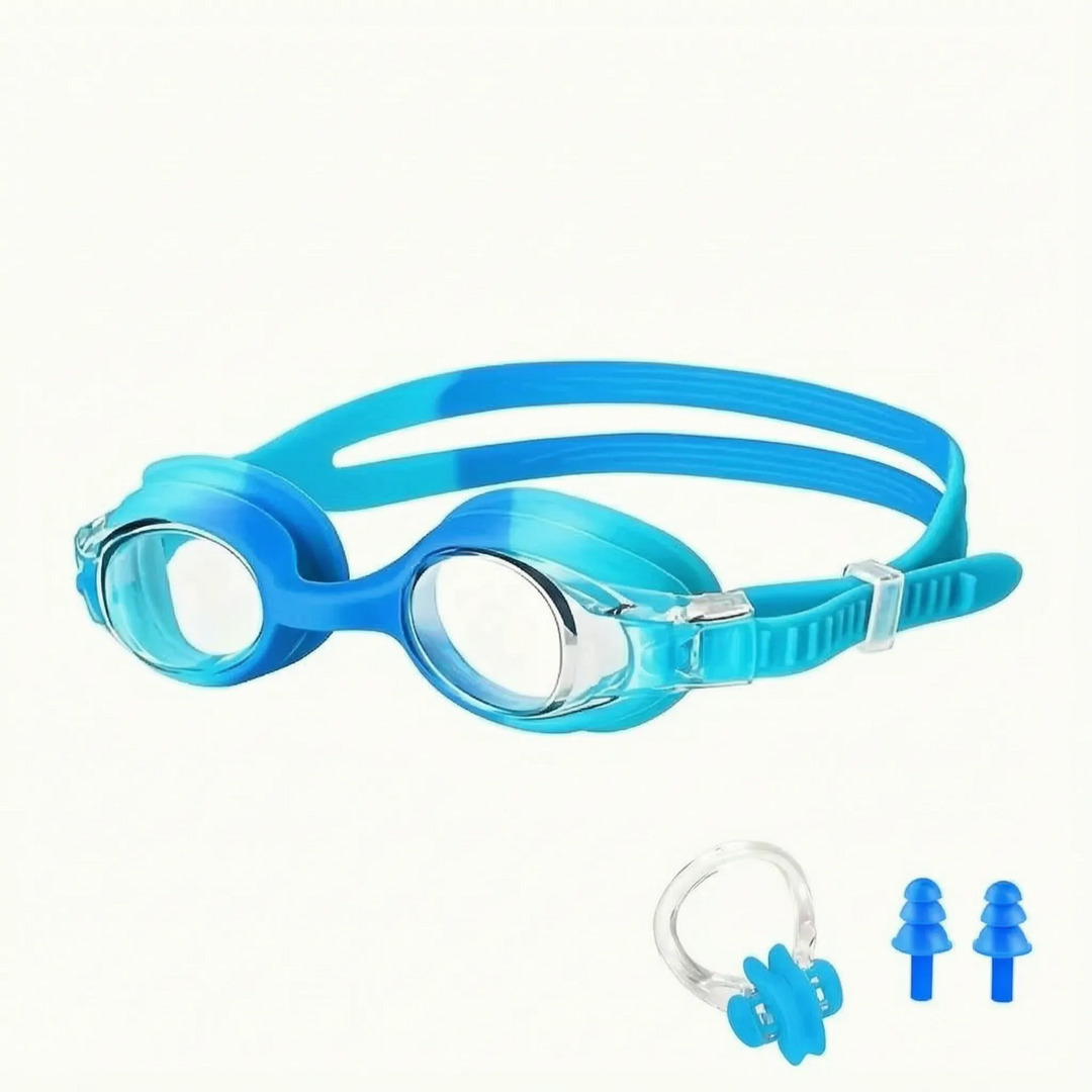Durable kids' anti-fog swim goggles designed for ultimate clarity and comfort during swimming and water sports.