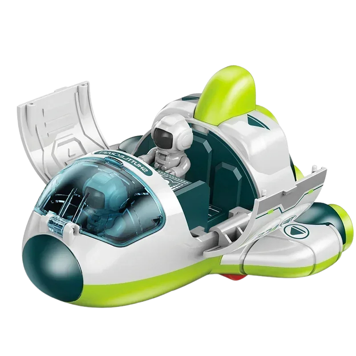 Building set: Kids' Space Adventure with astronaut figures, encouraging imaginative and educational play