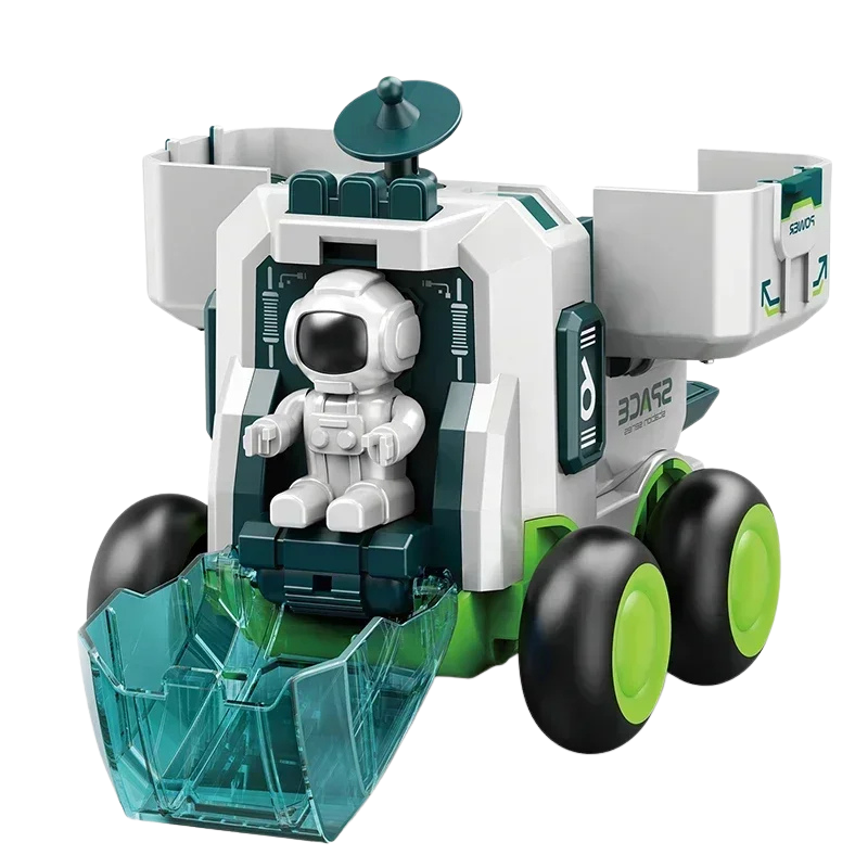 Detailed Kids' Astronaut Space Adventure Toy Set, promoting imaginative play and learning about space