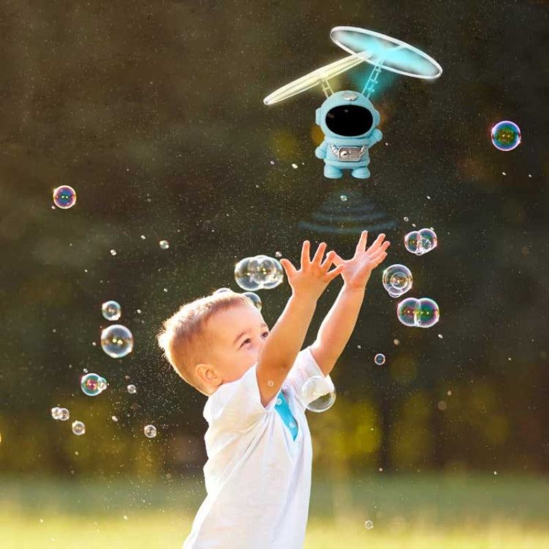 Kids' Astronaut & Space Vehicle Flying Toy, RC drone for ages 3+, indoor fun
