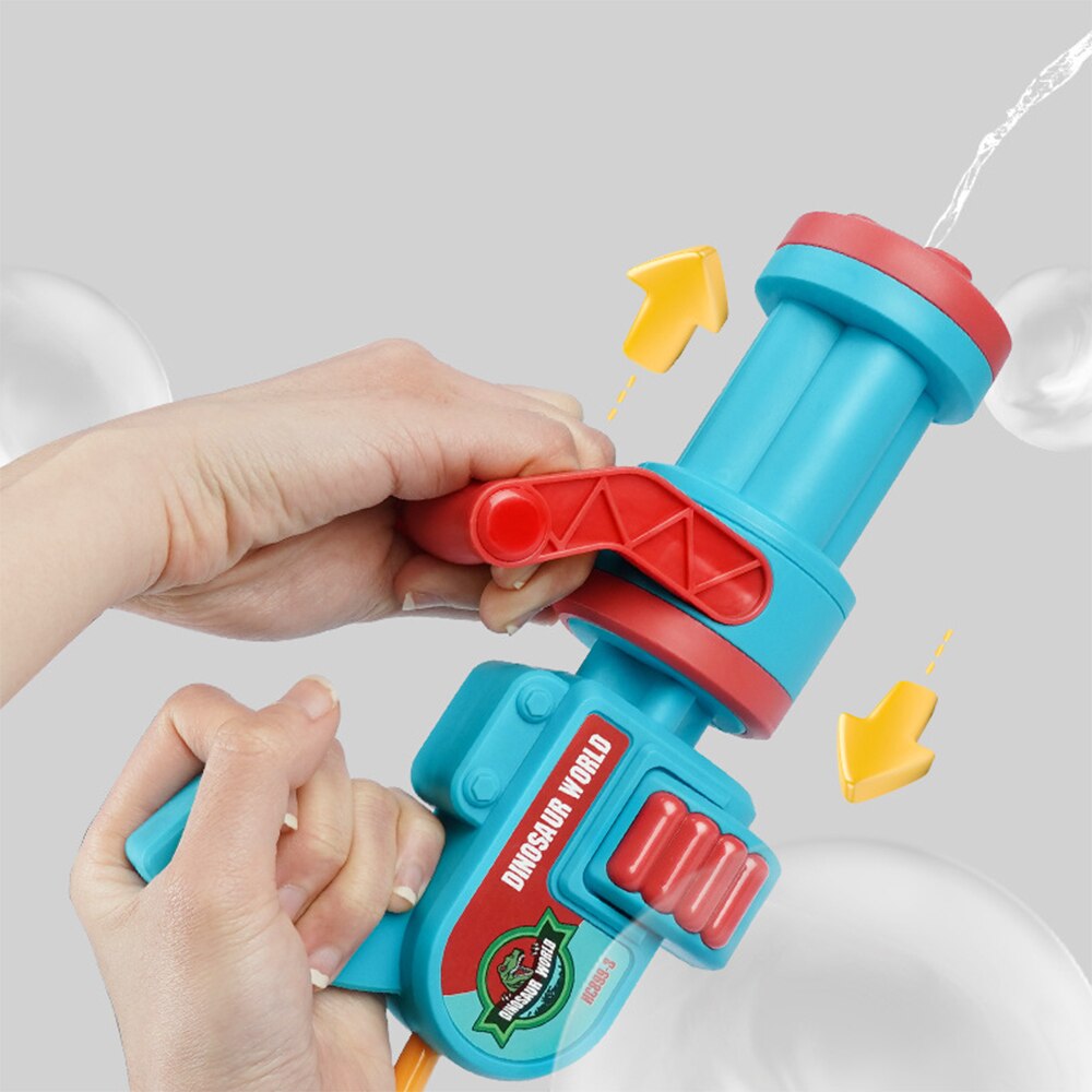 Yellow backpack water pistol for children, great gift for endless summer water play