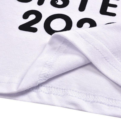 Blue children's top with 'Big Brother' text, perfect for a special pregnancy reveal moment.