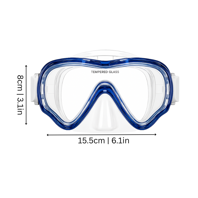 Child's pink silicone swim goggles with nose cover, ideal for beach and pool
