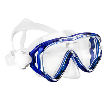 Yellow children's swimming goggles with nose cover, durable silicone for pool fun