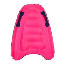Bright blue kids' bodyboard, ideal for summer beach days, pooltoy activity, and outdoor water fun