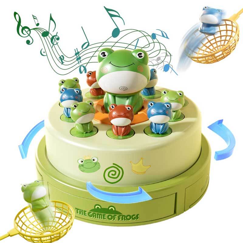 Educational animal catching toy for kids, enhancing motor skills during play