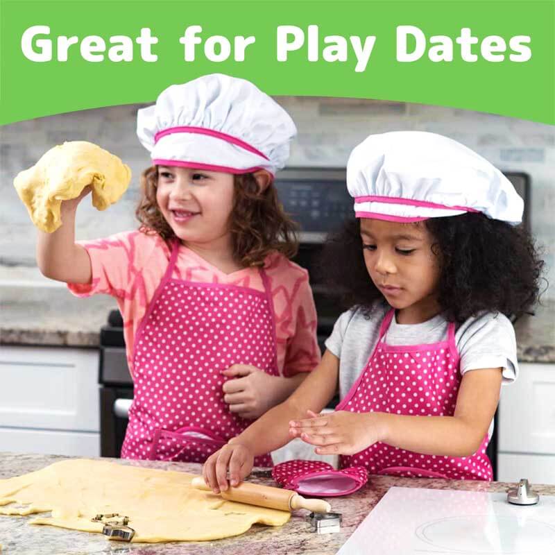 Children's kitchen role-play set: complete cooking & baking tools, apron, chef hat