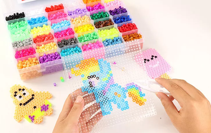 Complete Kids' Crafting Iron Beads Set, perfect for engaging children in creative and educational crafts.