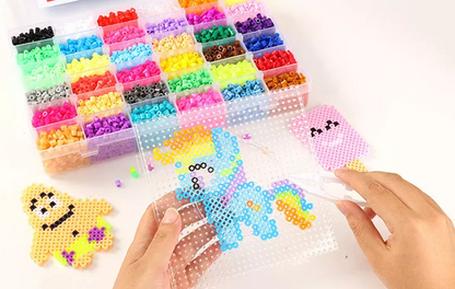 Complete Kids' Crafting Iron Beads Set, perfect for engaging children in creative and educational crafts.