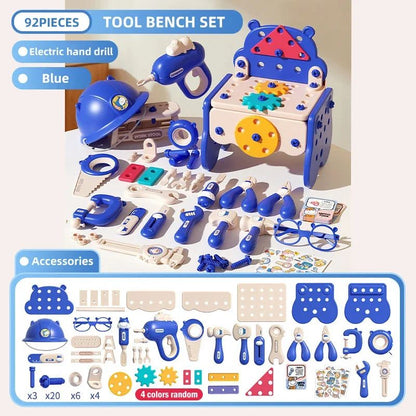 Gift for kids: Kids' Creative Construction Toolbox Play Set, educational and fun toy