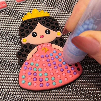 Colorful beads and tools from Kids' DIY Bead Art Craft Kit for creative play