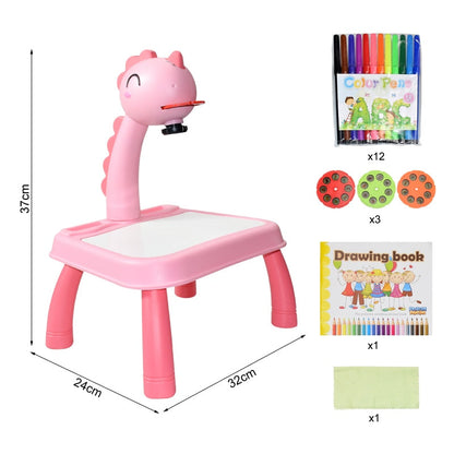 Kids' Creative Drawing Projector, an ideal educational gift that sparks artistic talent