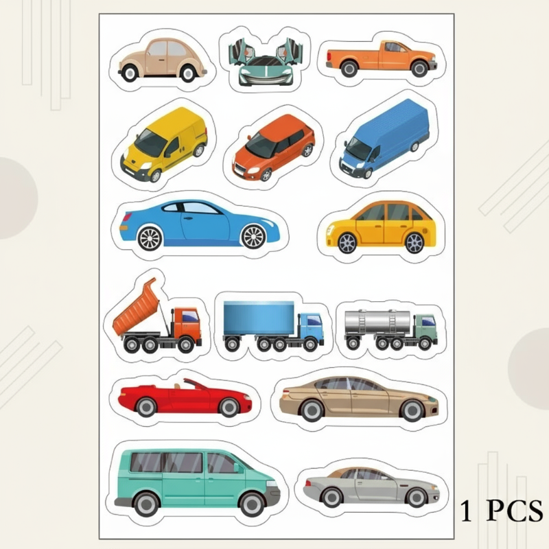 Kids' play tape set, a perfect gift for children who love toy cars and imaginative adventures