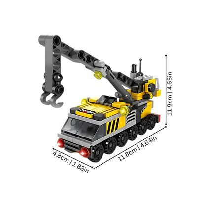 Creative STEM Building Blocks Kit encouraging robotics and engineering for kids' educational play and activities
