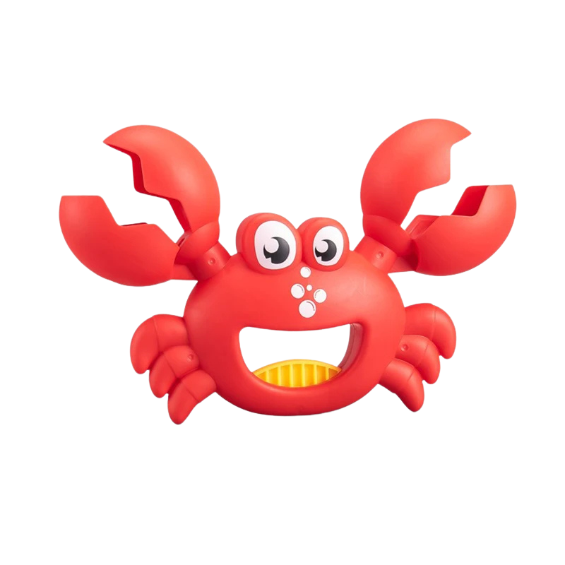 Purple critter grabber toy with yellow jaws, ideal for beach play and educational fun
