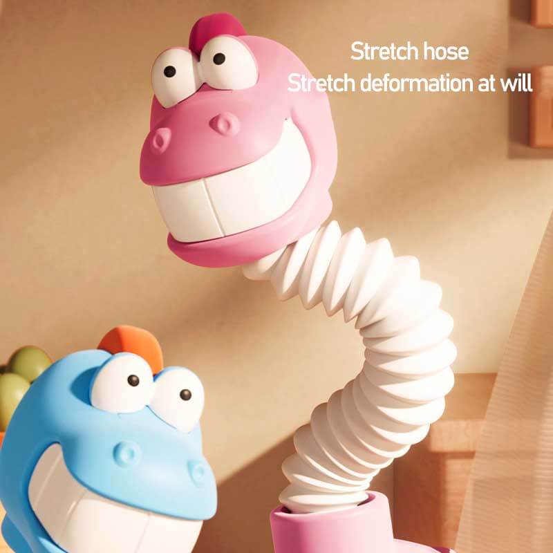 Blue kids' dinosaur projection watch, an interactive children's gift, great for imaginative play