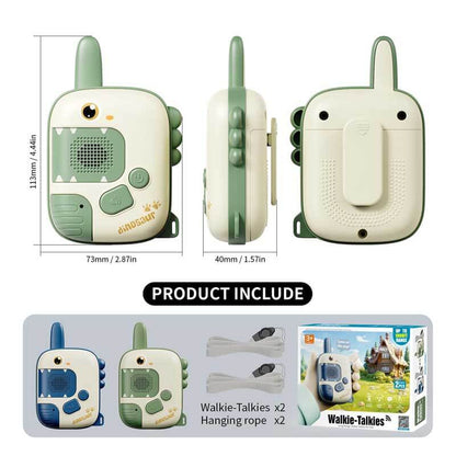 Purple unicorn kids walkie talkie, communication toy for outdoor fun