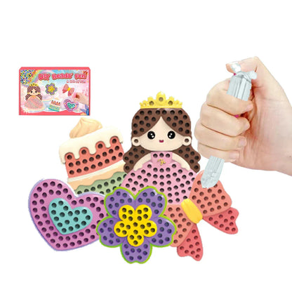 Kids DIY Diamond Painting Beads Pen Kit, creative craft set for fine motor skills development