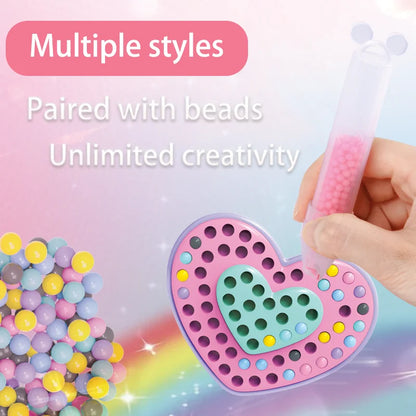 Children using a Beads Pen for Diamond Painting, a fun and safe non-toxic art kit for kids